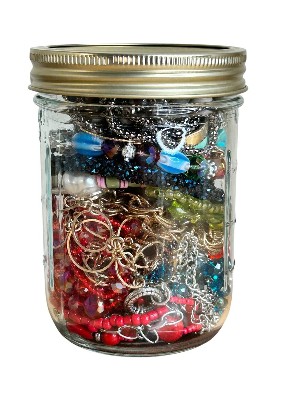 Jewelry Jar Modern Jewelry Mix Colorful Fun Bold Wearable Giftable Variety